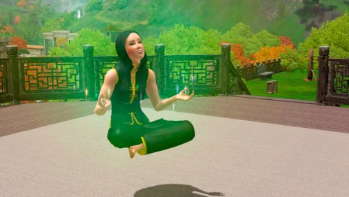 Станьте мастером Сим-фу в Шанг-Симла! Медитация в The Sims 3