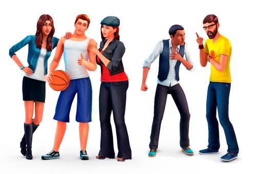 The Sims 4 Скриншоты, рендеры