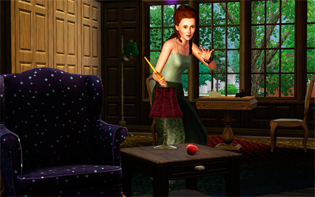 Заколдованные яблоки в The Sims 3 Сверхъестественное